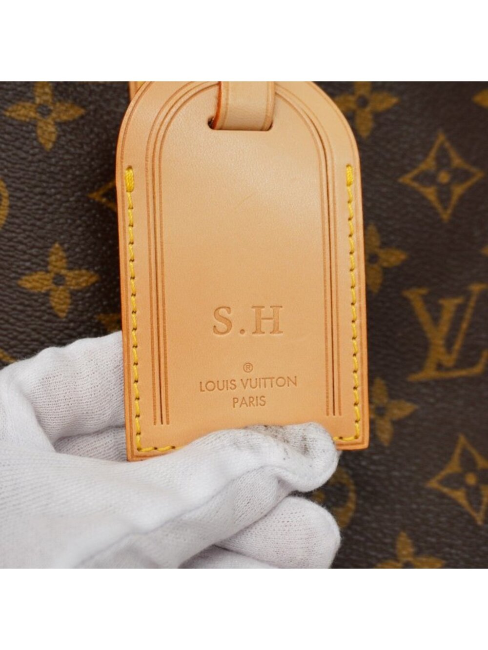 Louis Vuitton Boston Bag Monogram Keepall Bandouliere 55 Brown - Picture 6 of 10